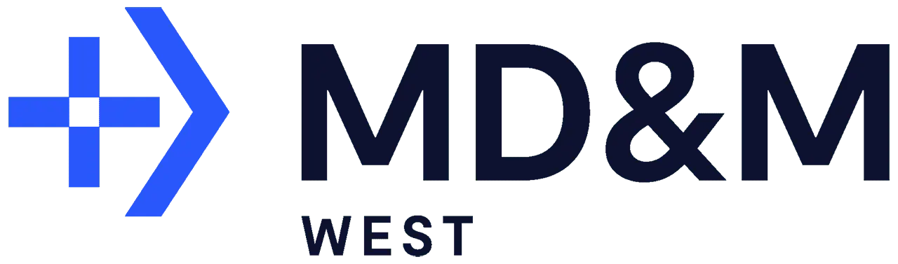 Logo for MD&M West trade show